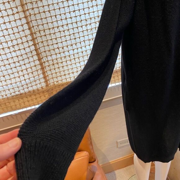 Balenciaga Paris long black cardigan sweater. Size 38 - Picture 3 of 7